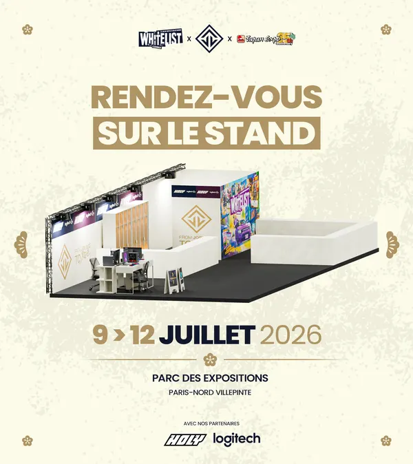 L’affiche « Rendez-vous sur le stand »