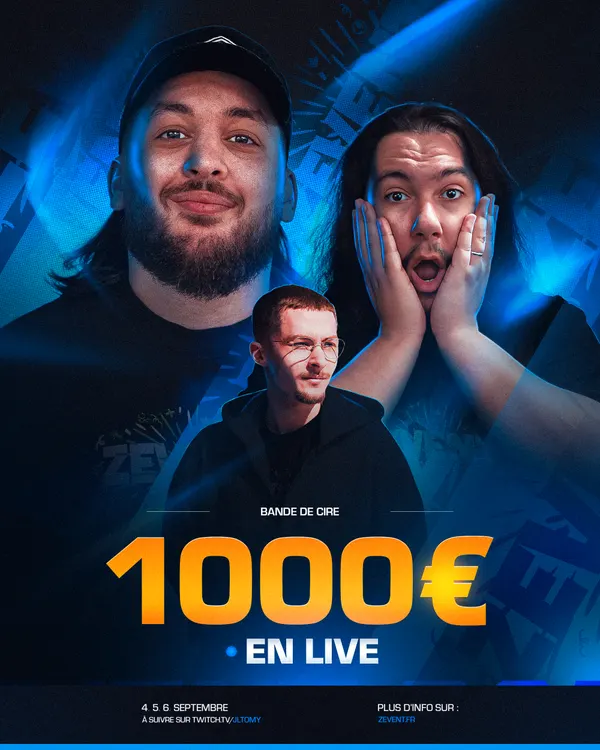 Un palier de dons : 1 000 €